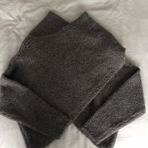 Jessica Simpson knitted criss cross sweater